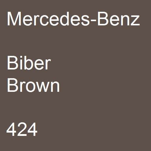 Mercedes-Benz, Biber Brown, 424.